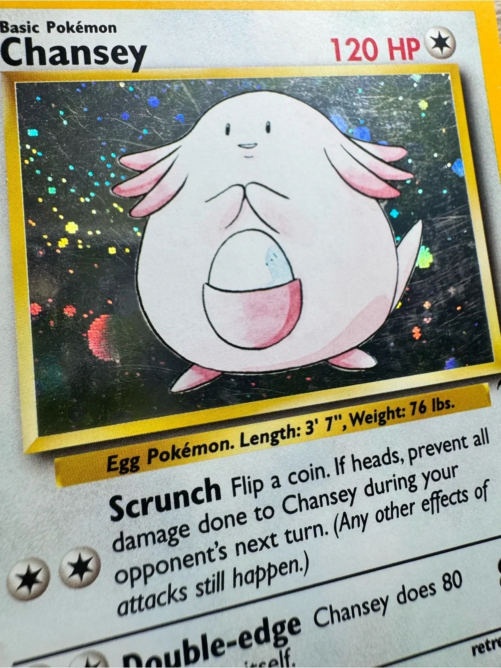 Chansey #3/Pokemon Base Set 2